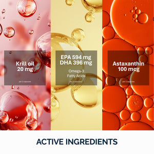 Astaksantinli Omega-3 Krill Yağı