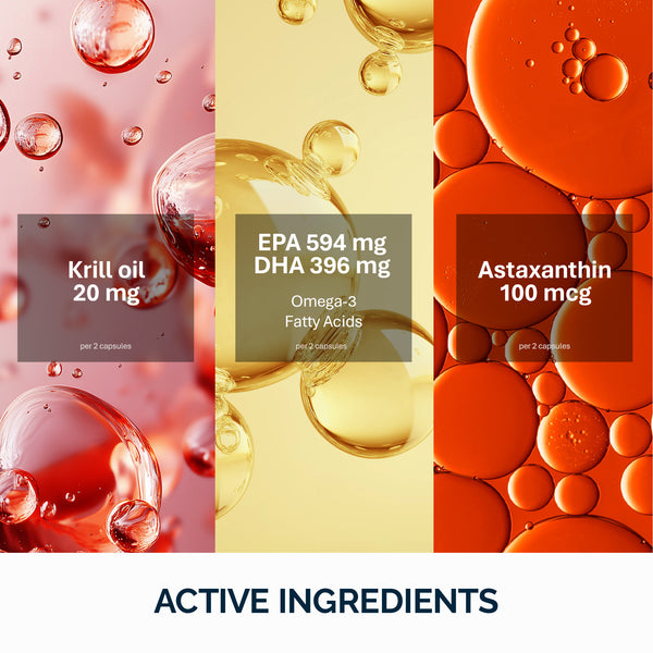 Astaksantinli Omega-3 Krill Yağı