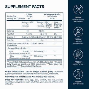 Omega-3 Forte Balık Jelatini ile