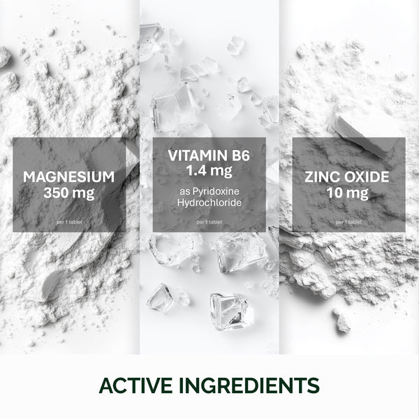 Magnezyum ve B6 Vitamini
