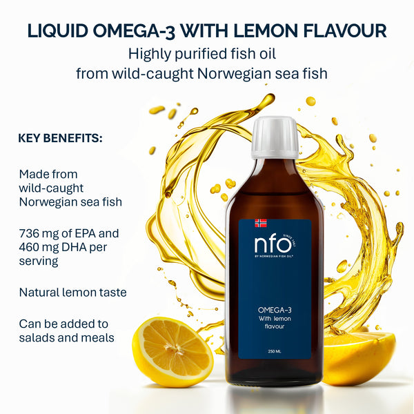 Sıvı Omega-3 Limon 250ml