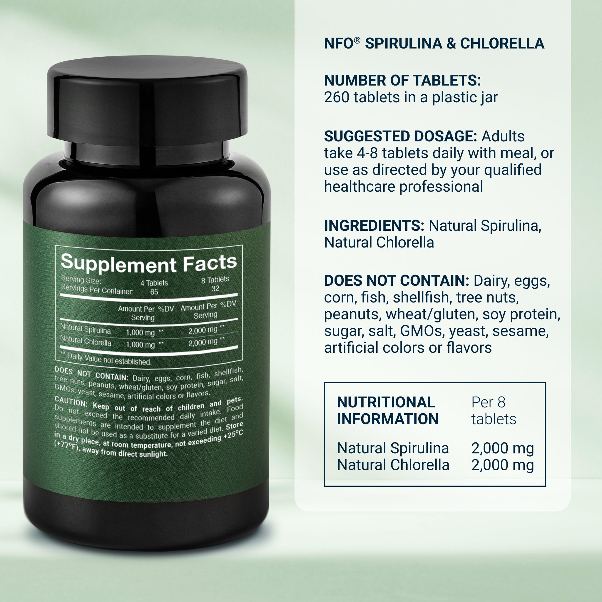 Spirulina & Chlorella