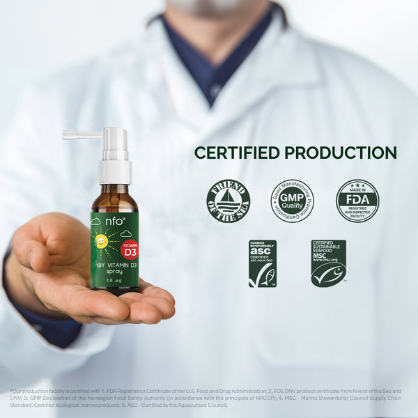 Vitamin D3 Baby Spray 20 ml