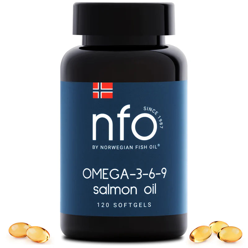 Omega-3-6-9 Salmon Oil with Fish Gelatin